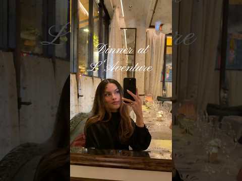 Parisian dinner 🥂