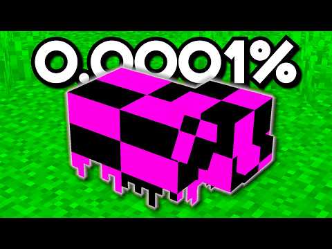 I Trapped Minecraft's RAREST Mobs in 24 Hours!
