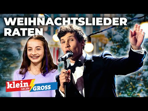 Wincent Weiss vs. Patricia (13): Wer errät mehr Weihnachtslieder? | Klein gegen Groß