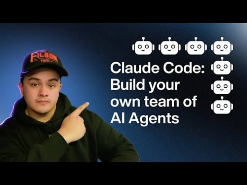 Build an AI Team with Claude Code SubβAgents: Full Walkthrough + Demo