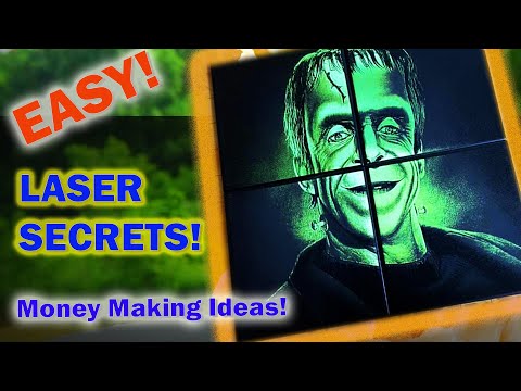How to Make Money with a Desktop Laser! Tile Your Tiles!