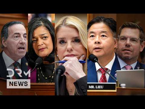 EXPLOSIVE HEARING: AG Pam Bondi Clashes With Lawmakers Over Epstein File Redactions | AC1N