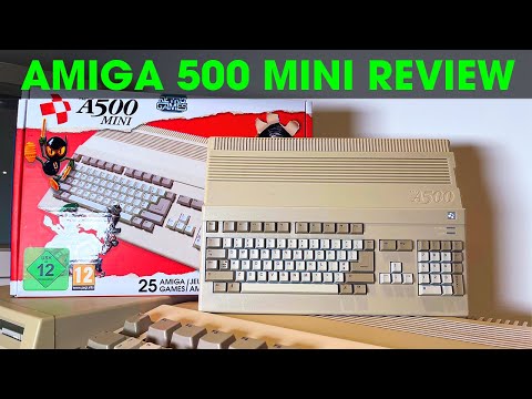 Amiga A500 Mini Full Review - Every Game, Demos & Workbench