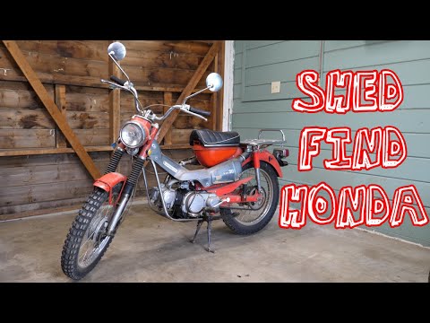 I Bought A Trail 90 That Hasn't Been Started In 20 Years.....And it shows