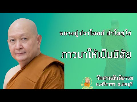 ภาวนาให้เป็นนิสัย:: หลวงปู่ปราโมทย์ ปาโมชฺโช วัดสวนสันติธรรม