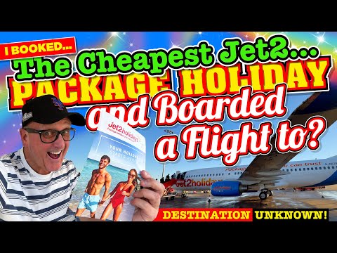 I BOOKED the CHEAPEST PACKAGE HOLIDAY with Jet2 and boarded a FLIGHT to...