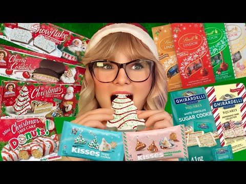 Trying EVERY Christmas Snack I Could Find