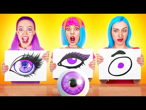 WER MALT BESSER? || Kreative & Lustige Mal-Challenges von 123 GO Like!