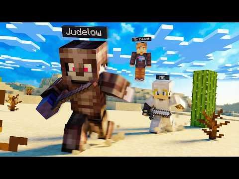 I hunted JudeLow for $25k in MrBeast's 1v500 Challenge!