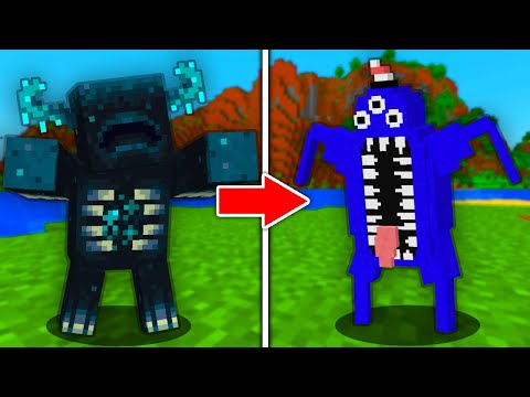 I remade every mob into Garten Of Banban 2 in Minecraft