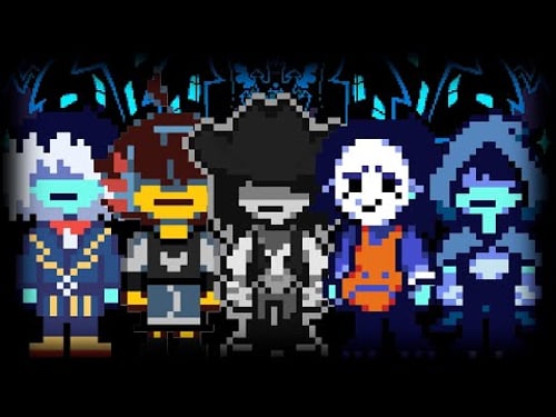 What if Kris in Deltarune was adopted by other monster families??
