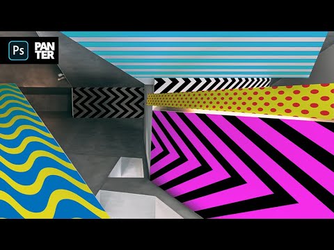 How to Put Texture in Perspective Using Vanishing Point in Photoshop