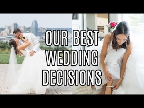 my 22 best wedding day decisions (tips for future brides!)