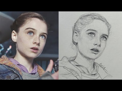 The Beauty of Precision: Drawing a Flawless Girl's Portrait