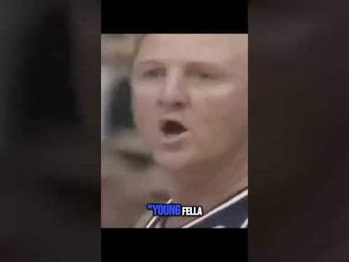 He Trash Talked an Old Larry Bird… BIG Mistake 😳🔥