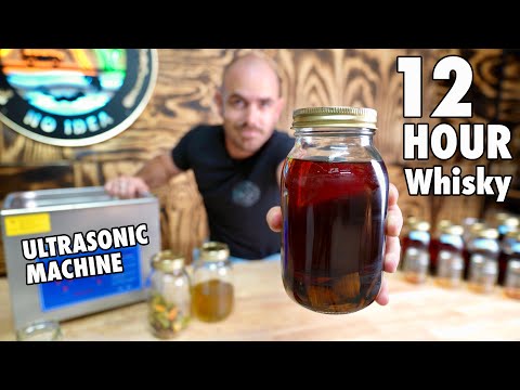 Ultrasonic Infusion: Accelerated Spirit Aging