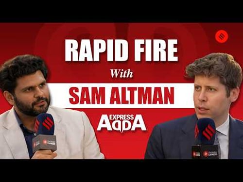 Rapid Fire With Sam Altman: His Take on AGI, Musk & the Future of AI | Express Adda