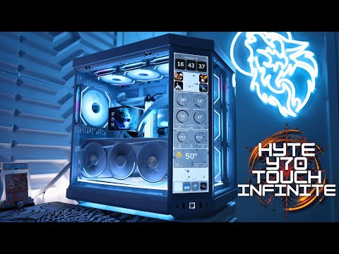 HYTE Y70 Touch Infinite White Step-by-Step Guide on How To Build a Gaming PC 9950X3D + RTX 5090