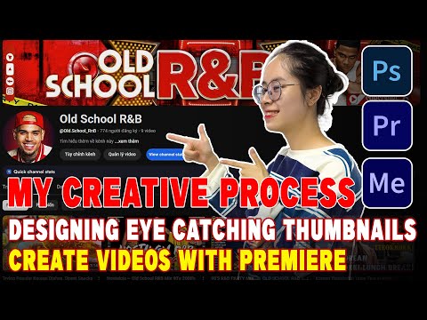 My Creative Process💡Designing Eye Catching Thumbnails & Making Engaging Videos in Premiere