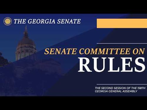 03/18/2026 Senate Committee on Rules