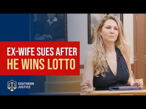 Ex Wife Sues Husband After He Wins Lottery