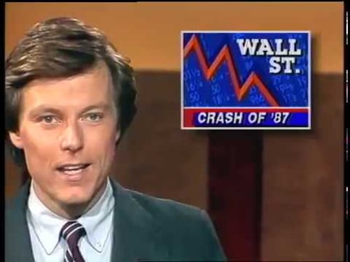 The 1987 stock market crash: Original news report