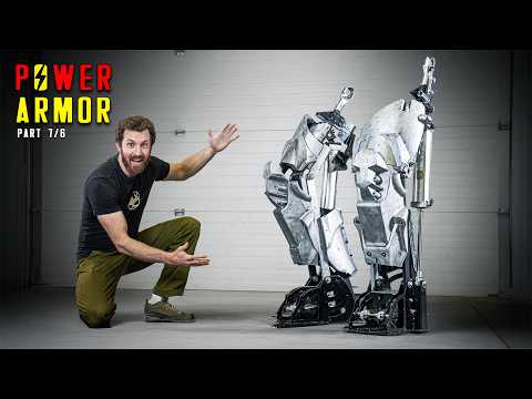 The Power Armor Legs Are Complete! β‘| Real Life Power Armor (Part 7/6)