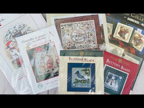 #6 Вышивальные планы на зиму , подарки на день рождение!