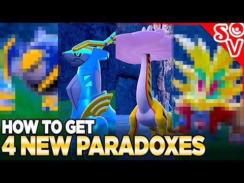 How to Get 4 New Paradox Pokemon - Indigo Disk (Perrin's Quest)