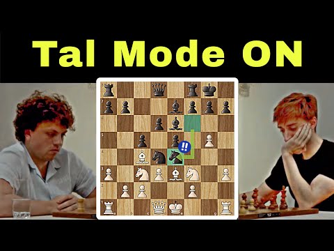 Dubov Channels Mikhail Tal to Destroy Niemann! 🤯Tactical Masterclass!