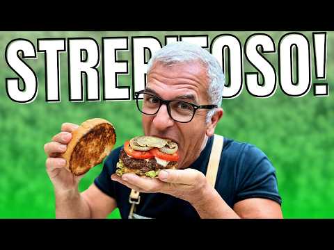 Panino ECCEZIONALE con Hamburger fatto in casa al coltello - Ricetta di Chef Max Mariola
