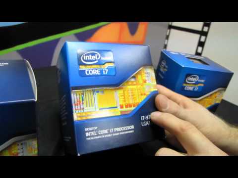 Intel 3770K 3570K Ivy Bridge 3rd Generation Core CPU Unboxing & First Look Linus Tech Tips