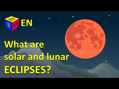 What is eclipse? How do solar and lunar eclipses occur? Eclipse explanation for preschoolers
