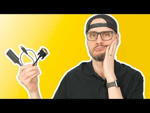 Turns Out, VGA to HDMI Isn’t That Simple for Home Servers…