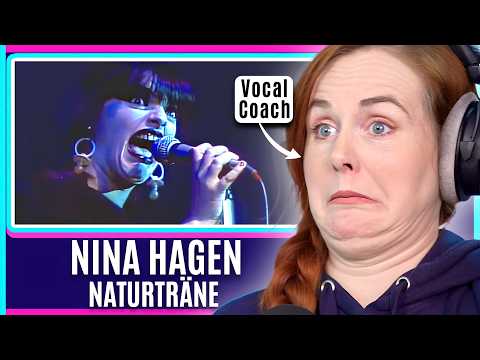 BIZARRE German Punk Opera | Vocal Coach Analysis | Nina Hagen - Naturträne Reaction