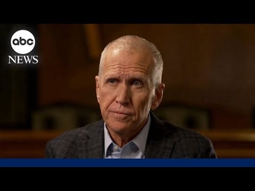 Tillis on Iran war objectives: ‘I don't know. And I think it's a real problem.’