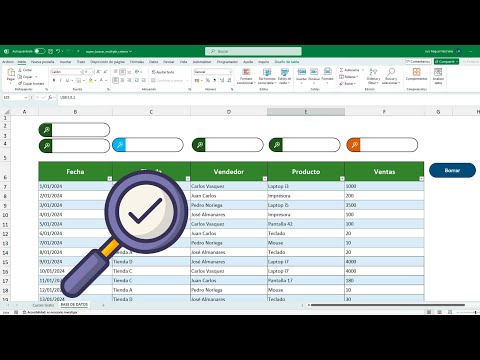 Super BUSCADOR en Excel (Buscar Textos, Números y Fechas) TextBox