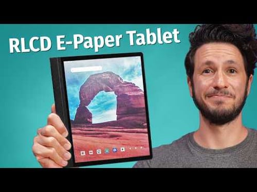 RLCD Color E-Paper Tablet: HannsNote 2 First Look