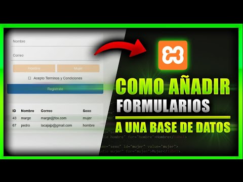 Como Conectar un Formulario Con una base de datos PHP y mostrar resultados