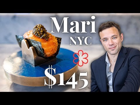 Eating at Mari. NYC. 12 Course $145 Korean Michelin Starred Tasting Menu. AMAZING Hand Rolls!