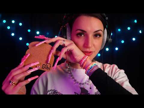 ASMR with XXXL Nails