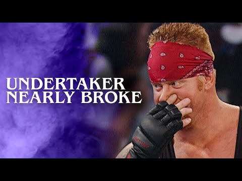 Times Undertaker nearly broke
