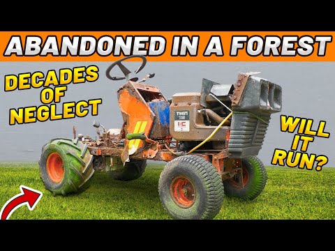ABANDONED IN A FOREST FOR DECADES - Will it Run?
