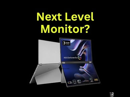 The Future of Portable Monitors? ASUS ZenScreen Duo OLED Hands-On
