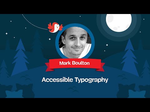 Accessible Typography with Mark Boulton At Smashing Meets May 2020