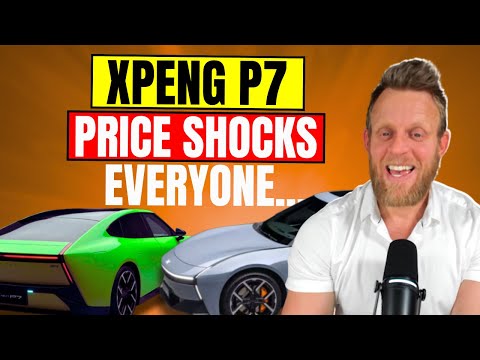 Xpeng reveals SHOCKING price of NEW P7 with 10 minute fast charging