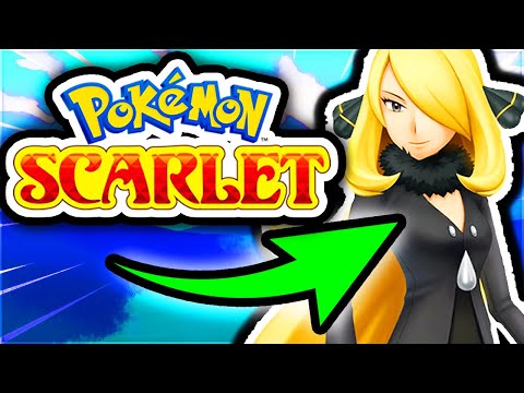 Can Cynthia Beat Pokemon Scarlet?