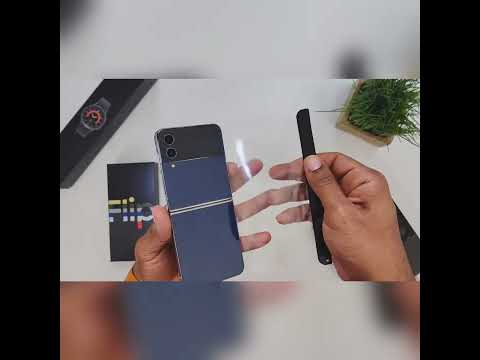 Galaxy Z Flip 4 "Bespoke Blue Edition" Unboxing...