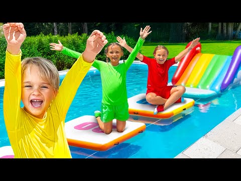 Dört Renk Su Balonu Yarışması