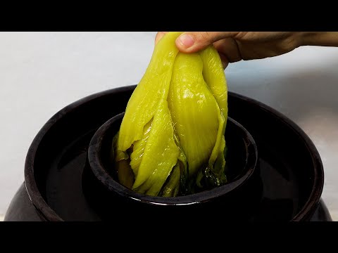 腌酸菜還是老一輩做法好,只要簡單三步,酸脆爽口,吃一年都不壞